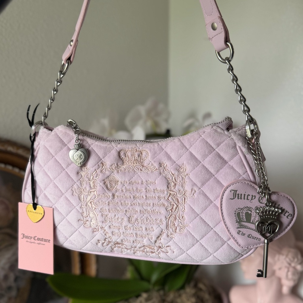 Juicy Couture ‘JUICY TALE’ once upon a time shoulder bag in LILAC MIST